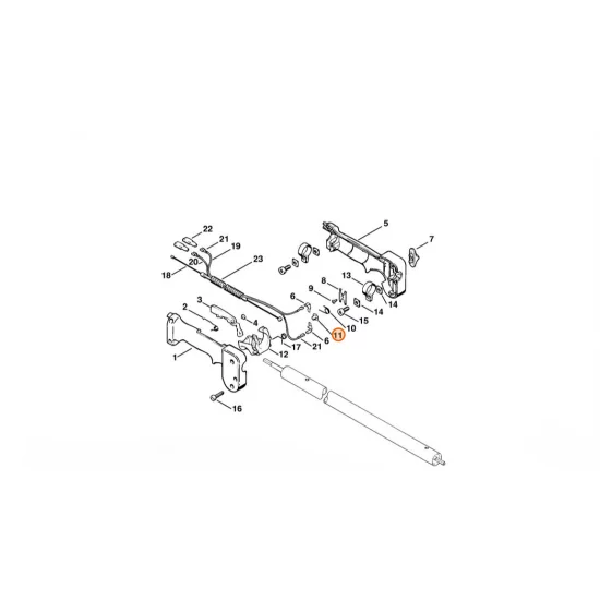 STIHL  Nakrętka sprężynująca 9417 003 7510